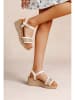 Foreverfolie Sleehaksandalen beige
