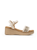 Foreverfolie Sleehaksandalen beige