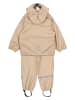 mikk-line 2-delige regenoutfit beige