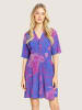 miss goodlife Kleid in Blau/ Pink