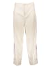 miss goodlife Spodnie w kolorze kremowym