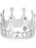 folia PAPER Korony w kolorze białym dla dzieci - 4+