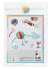 folia PAPER Honingraatpapier "Rainbow" - 4 stuks - vanaf 6 jaar