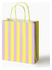 folia PAPER Torebki papierowe "M Stripes Neon" - 6+