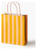 folia PAPER Papiertüten "M Stripes Glow Up" - ab 6 Jahren