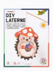 folia PAPER Lantaarn-knutselset "Hedgehog" beige/bruin/rood - vanaf 5 jaar