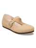 Birkenstock Leder-Ballerinas "Santa Clarit" in Beige