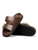 Birkenstock Pantoletten "Arizona" in Braun