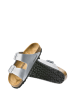 Birkenstock Klapki "Arizona" w kolorze srebrnym
