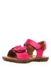 Naturino Leder-Sandalen in Fuchsia