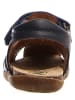 Naturino Leder-Halbsandalen in Blau
