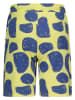 B.Nosy Sweatshort "Paul" geel/blauw