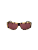 ISABEL MARANT ÉTOILE Damen-Sonnenbrille in Schwarz-Gelb/ Bordeaux