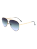 ISABEL MARANT ÉTOILE Damen-Sonnenbrille in Gold/ Hellblau