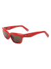 Jacquemus Damen-Sonnenbrille in Rot/ Braun