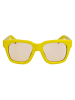 Jacquemus Unisex-Sonnenbrille in Gelb/ Beige