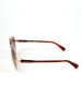 Longchamp Damen-Sonnenbrille in Gold/ Hellbraun