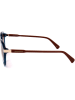 Longchamp Damen-Sonnenbrille in Blau/ Braun