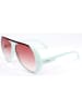 Longchamp Damen-Sonnenbrille in Türkis/ Rot