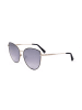 Longchamp Damen-Sonnenbrille in Gold/ Dunkelblau