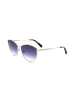Longchamp Damen-Sonnenbrille in Gold/ Dunkelblau