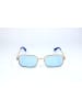 Moschino Damen-Sonnenbrille in Gold/ Blau