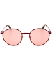 Moschino Damen-Sonnenbrille in Bordeaux/ Orange