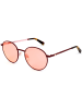Moschino Damen-Sonnenbrille in Bordeaux/ Orange