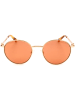 Moschino Damen-Sonnenbrille in Gold/ Orange