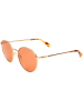 Moschino Damen-Sonnenbrille in Gold/ Orange