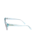 Love Moschino Damen-Sonnenbrille in Hellblau/ Hellbraun