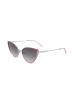 Love Moschino Damen-Sonnenbrille in Silber/ Grau