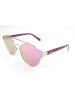 Missoni Damen-Sonnenbrille in Silber/ Gelb-Pink