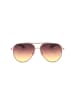 Missoni Damen-Sonnenbrille in Gold/ Hellbraun