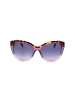 Missoni Damen-Sonnenbrille in Rot/ Blau
