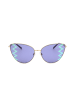 Missoni Damen-Sonnenbrille in Gold/ Blau