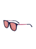 Missoni Damen-Sonnenbrille in Dunkelblau-Pink/ Orange