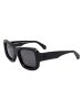 OFF WHITE Unisex-Sonnenbrille in Schwarz/ Grau
