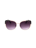 Oscar de la Renta Damen-Sonnenbrille in Gold/ Lila