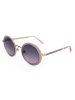 Swarovski Damen-Sonnenbrille in Gold/ Lila-Rosa