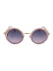 Swarovski Damen-Sonnenbrille in Gold/ Lila-Rosa