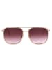 Victoria Beckham Damen-Sonnenbrille in Gold/ Lila