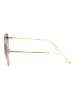 Victoria Beckham Damen-Sonnenbrille in Gold/ Braun-Blau