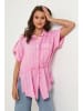 Lin Passion Leinen-Bluse in Rosa