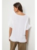 Lin Passion Bluse in Weiß