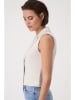 monari Strickweste in Beige