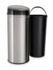 Echtwerk Sensor-Abfalleimer in Silber - 42 l
