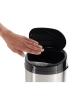 Echtwerk Sensor-Abfalleimer in Silber - 42 l