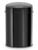 Echtwerk Sensor-Badabfalleimer in Schwarz - 9 l