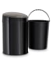 Echtwerk Sensor-Badabfalleimer in Schwarz - 9 l